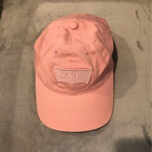 Pink Levis hat